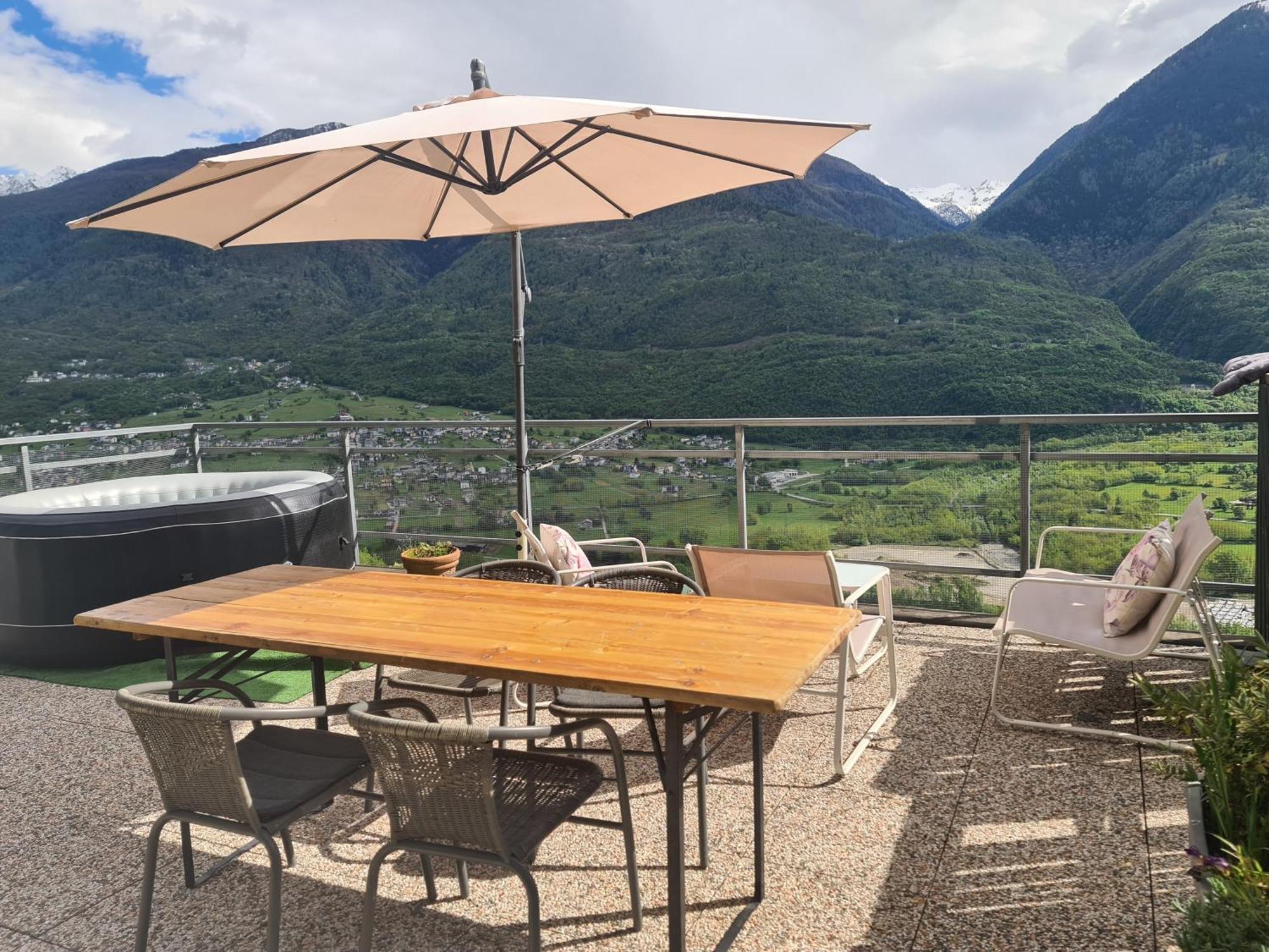 Casa Vacanze La Ca Del Cunfec Sondrio Dış mekan fotoğraf